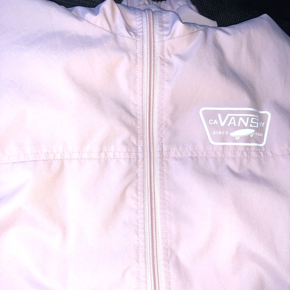 light pink vans jacket